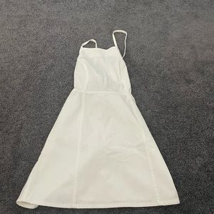 White short dress